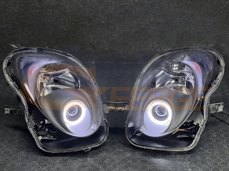 For Alfa Romeo Mito 955 Excellent Ultra Bright COB Led Angel Eyes Kit Halo Rings Day Light Car Accessories