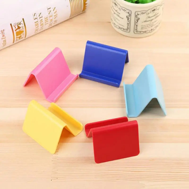 Universal Mobile Phone Accessories Portable Mini Desktop Stand Table Cell Phone Holder For IPhone For Samsung