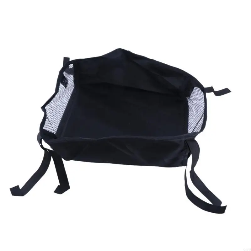 Borsa portatile per passeggino in tessuto Oxford. Cestino portaoggetti inferiore per neonati