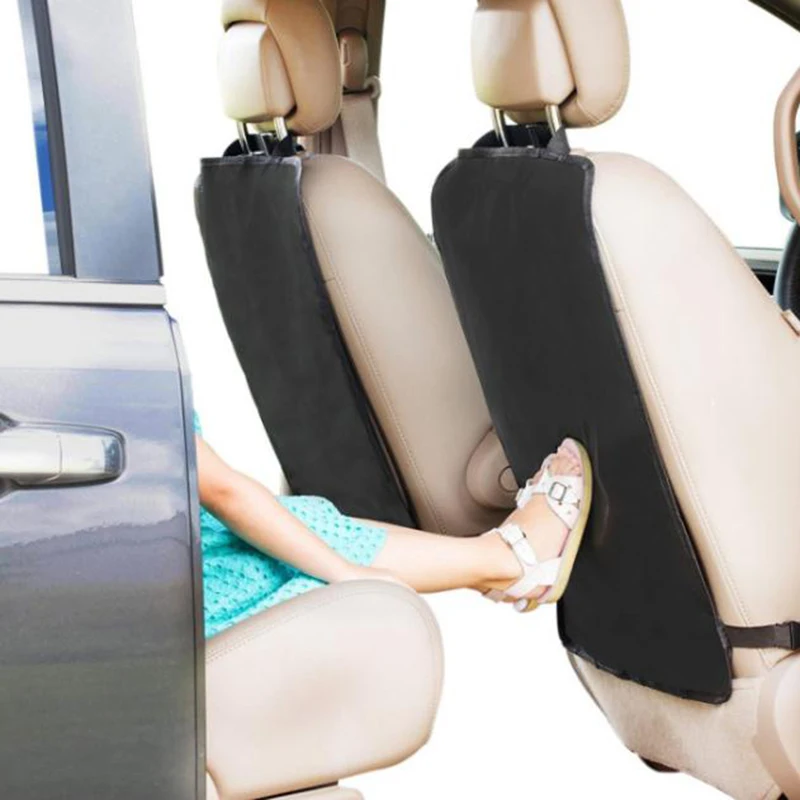 Car Seat Back Cover Protector Kick Clean Mat Pad Anti Stepped Dirty for Baby New Leather Kick Mat