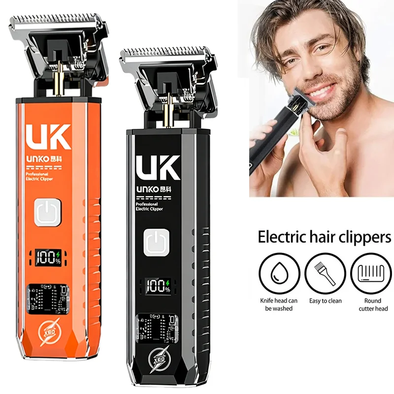 2026 Top Selling T9 Man Electric Hair Clipper Barber Mower Cutting Machine Trimmer USB Rechargeable Portable styling appliances