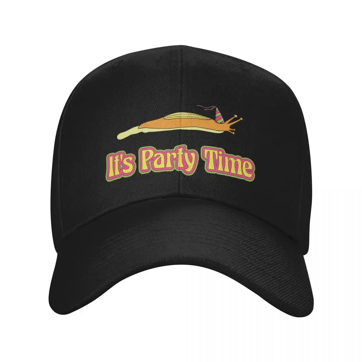 Party Time Slug Baseball Cap Sun Beach Hat Funny For Girls Men's