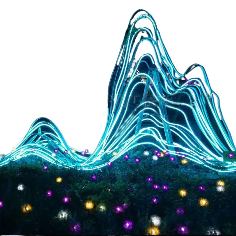 

Outdoor waterproof note line, alpine flowing water lamp, lawn landscape light