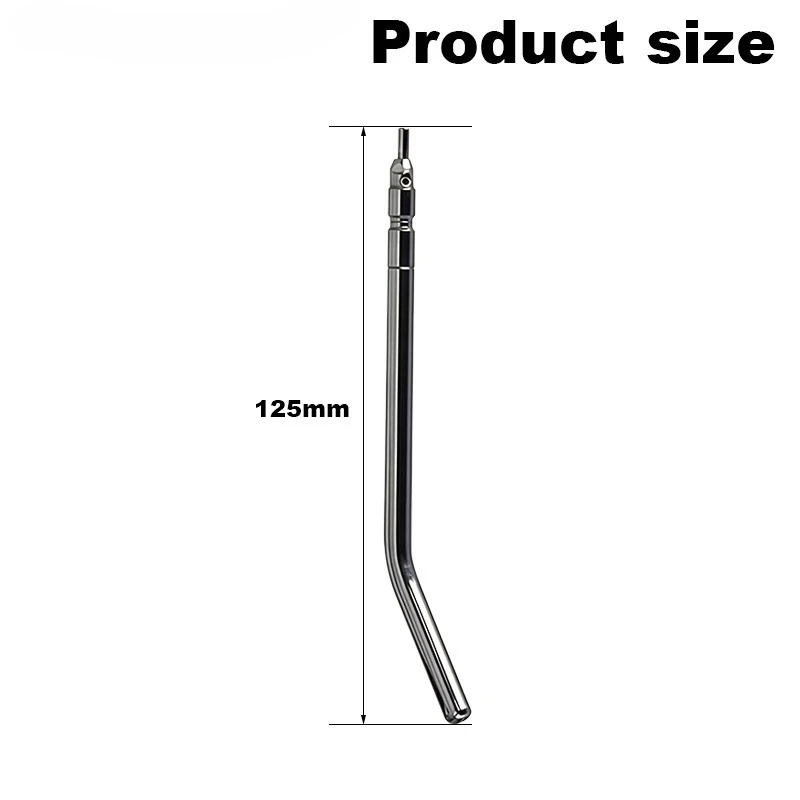 Dental Triple-Use Spray Gun Stainless Steel Construction High-Temperature Sterilizable Triple-Use Spray Nozzle for Dental Chairs