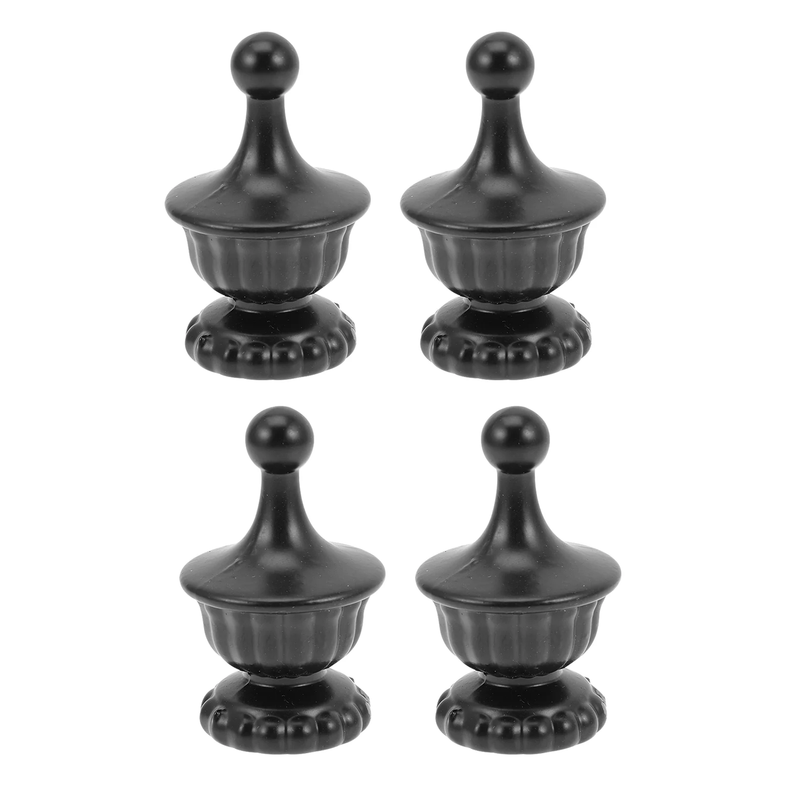 

4 Pcs Shade Knob Lamp Topper for Shades Table Lamps Lamp Topper Knob European Style Metal