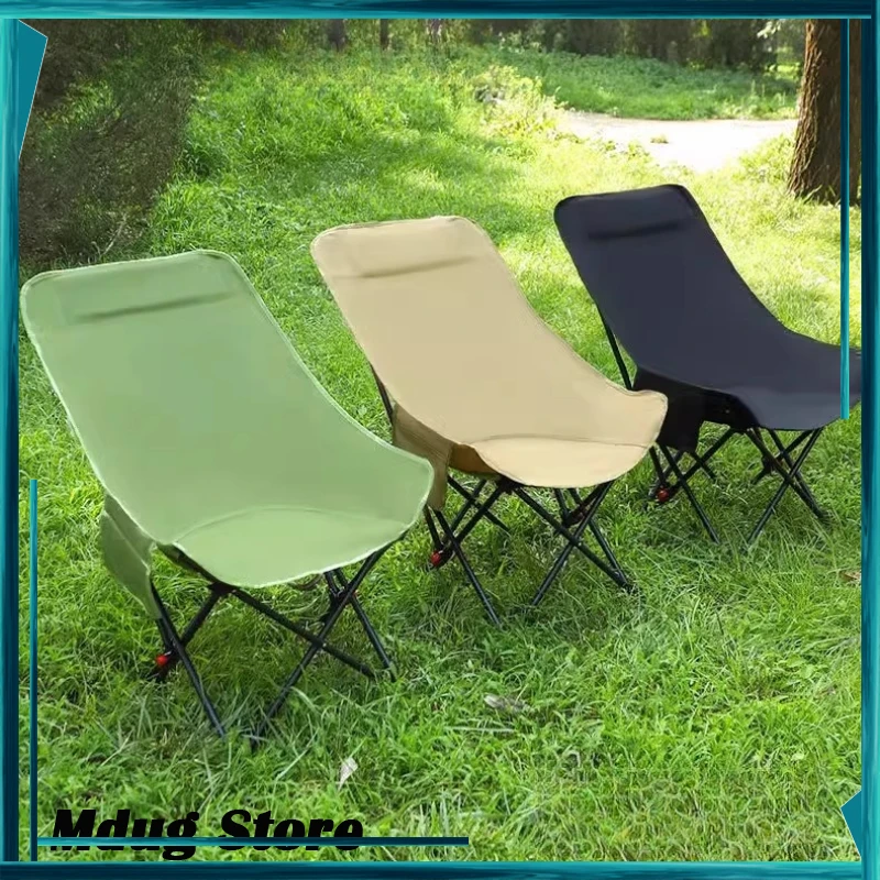 

Adjustable Comfy Camping Chairs Black Travel Loungers Beach Camping Chairs Outdoor Relaxing Sillas De Playa Garden Furniture