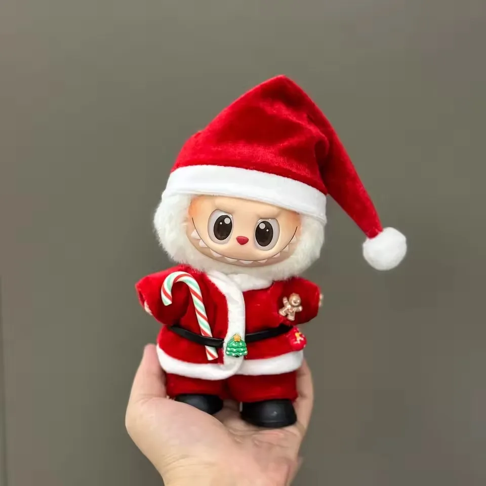 Nuovo set di ciondoli per vestiti per bambole, per set di Halloween LABUBU, accessori per bambole fai da te, vestiti per bambini divertenti e carini, regali di Natale.