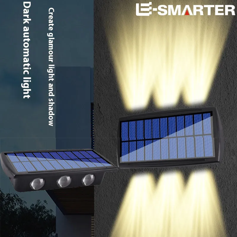 

Solar Outdoor Courtyard Lights, Wall Lights, Waterproof Outdoor Decorative Solar Lighting Fixtures