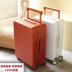 Fashion Width Draw-Bar Travel Suitcases Man And Women Universal Wheel Light Luxury 24 20-Inch Boarding Bag Good-looking Luggage