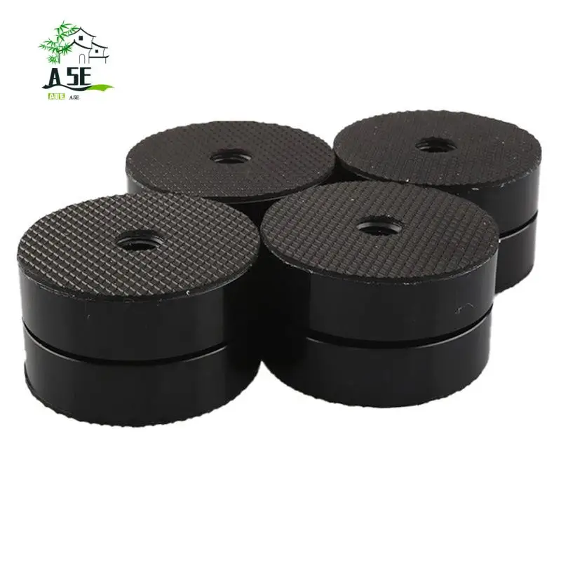 

A05E-4PCS Hifi Speaker Isolation Feet Cushion Pads Stand Feet 40X23mm Aluminum Vibration Dampener