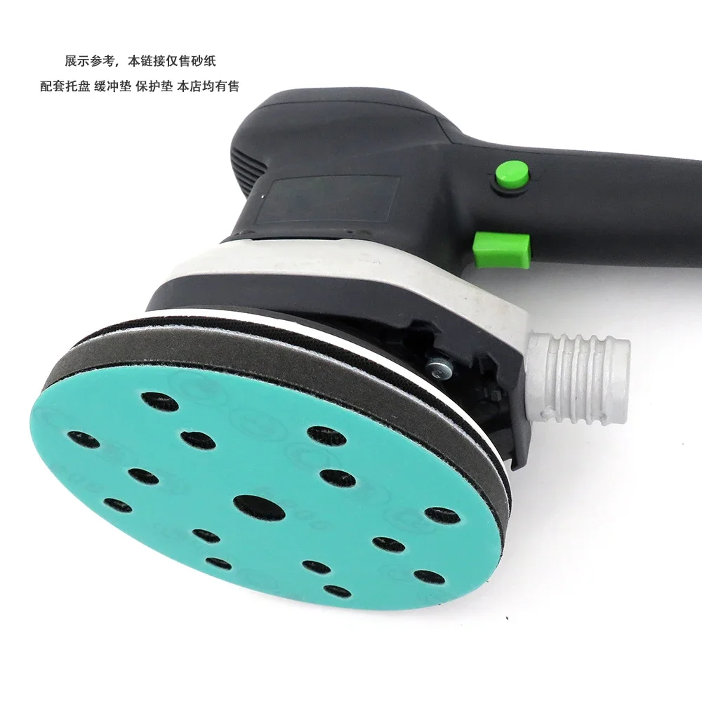 5/10Pcs Hook and Loop Sanding Disc 6 Inch 15 Holes 60 to 2000 Grit Polyester Film 150MM Sandpaper Wet and Dry for Orbital Sander