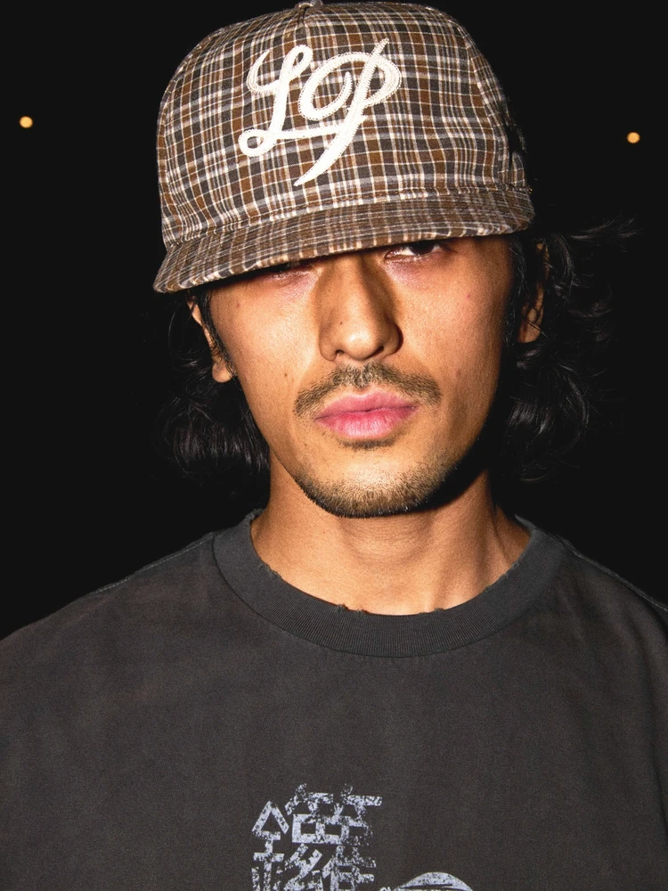 

Liberit Plaid Bubble Cotton Tru Hat Flat Brim Cap Autumn Winter Faion Men's Casual Outdoor Sunade Hat