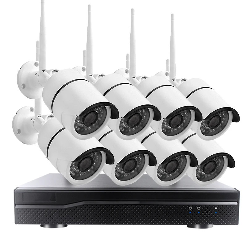 Big sale 4CH  wireless CCTV security system NVR kits