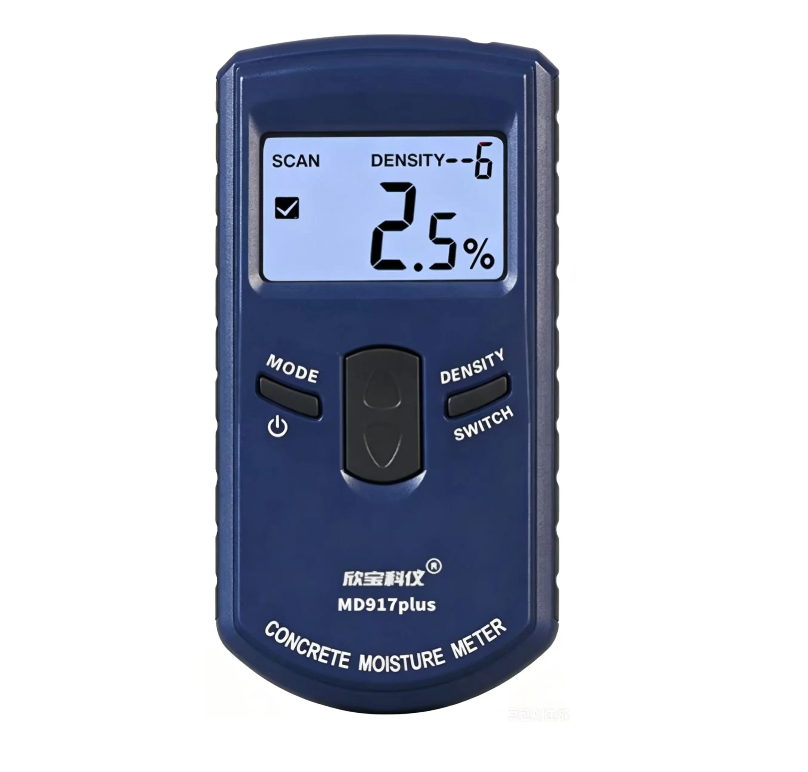 Moisture Meter Concrete Digital - Hygromètre numérique MD917 Plus, jauge d'humidité,