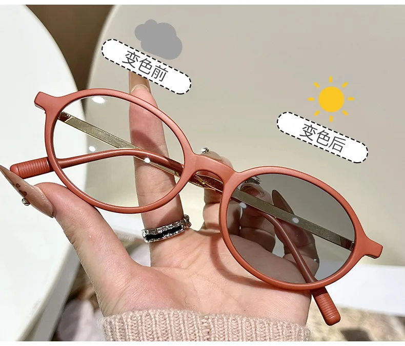 Photochrome Lesebrille mit Blaulichtfilter, UV-beständige Outdoor-Gläser 0+0,5+1,0+1,25+1,5+1,75+2,0+2,25+2,5+3,0+3,25 – Detail 9
