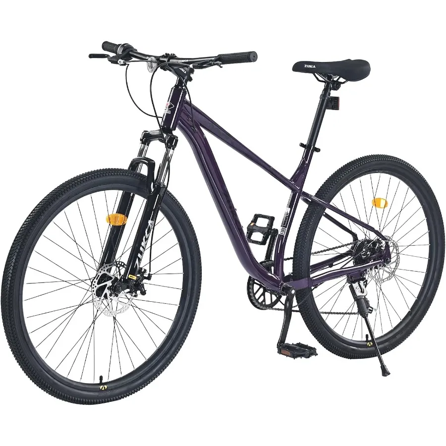 

Mountain Bike Suspension Front Fork 27.5inch 29inch Wheel 8 Speed Single Speed Bike Dual Disc Brake 27.5 x 1.95 inch 29 x 1.95