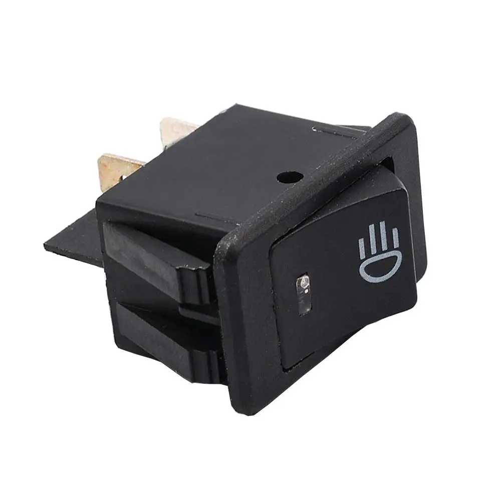 1 Buah, Lampu Kabut Mobil, Sakelar Rocker, ON-OFF, 4Pin, 2 Posisi, Peralatan Listrik dengan Daya Penerangan, Lampu Indikator 35A 12V DC