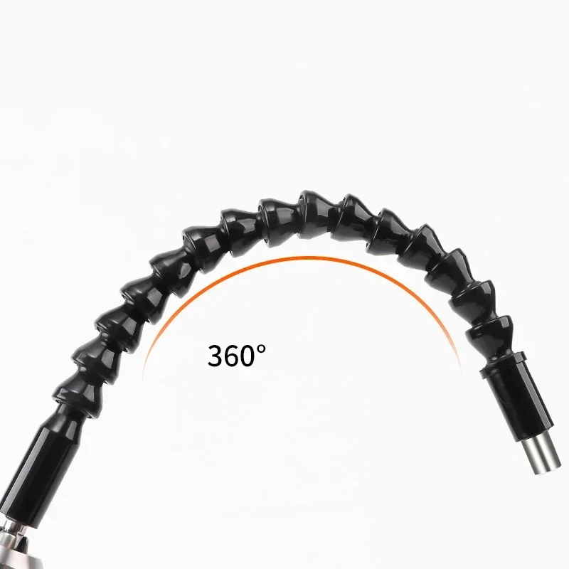 

For Electronic Drill Hex Soft Shafts 20cm 360° Flexible Shaft Extension Universal Joint Screwdriver Drill Bit Holder Link
