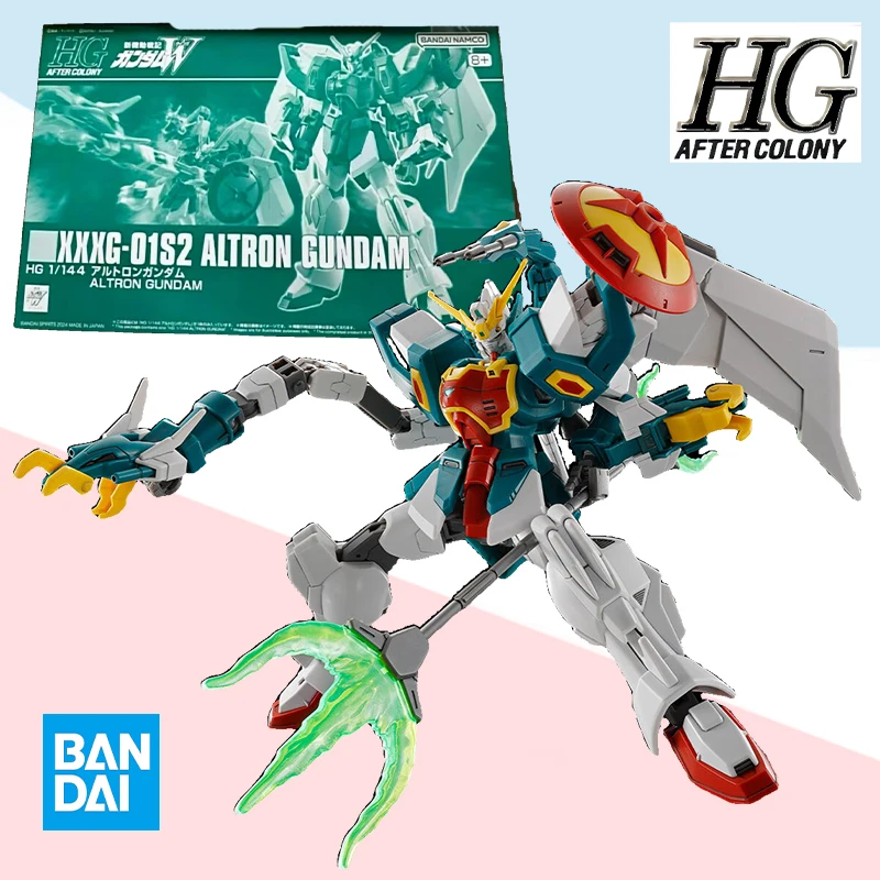 In Stock Bandai Original BOX PB Limited HG 1/144 ALTRON GUNDAM Full Action Anime Robot model kit Assembly toy gift for kids