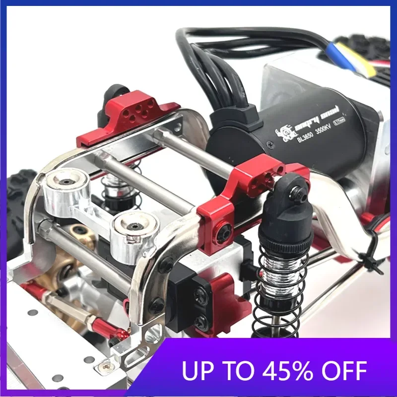 E-star Hub Front Rear Suspension Shock Absorber Brackets for Hyper GO MJX 1/12 H12Y H12Y+ Metal Upgrade Parts RC Crawler Car Tru