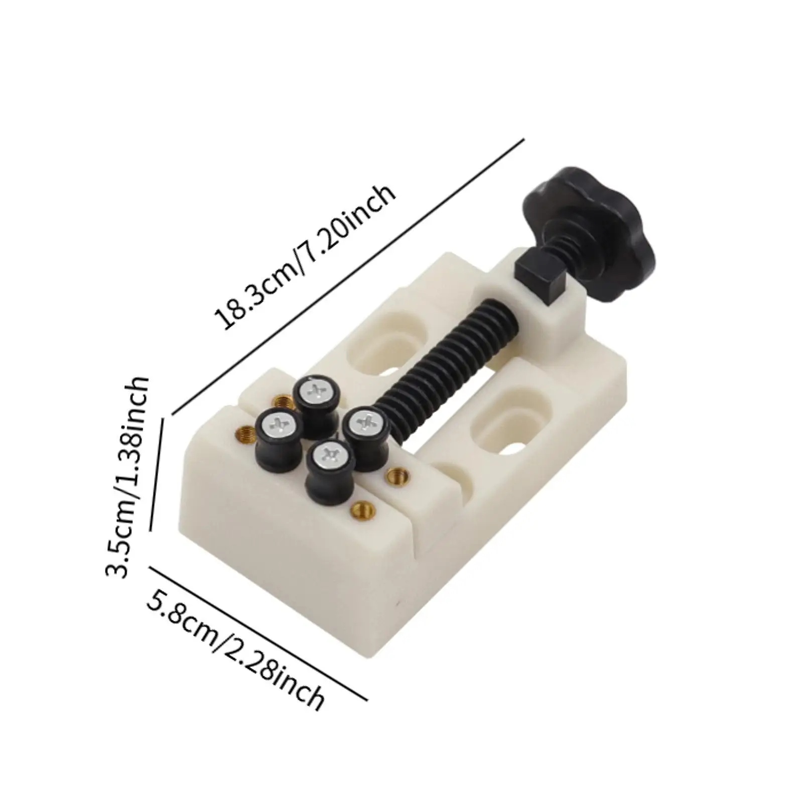 Mini Drill Press Vise Clip Mini Flat Clamp Hand Fixed Pliers Multiuse Parallel Jaw Vice Table Bench Vice for Craft Carving