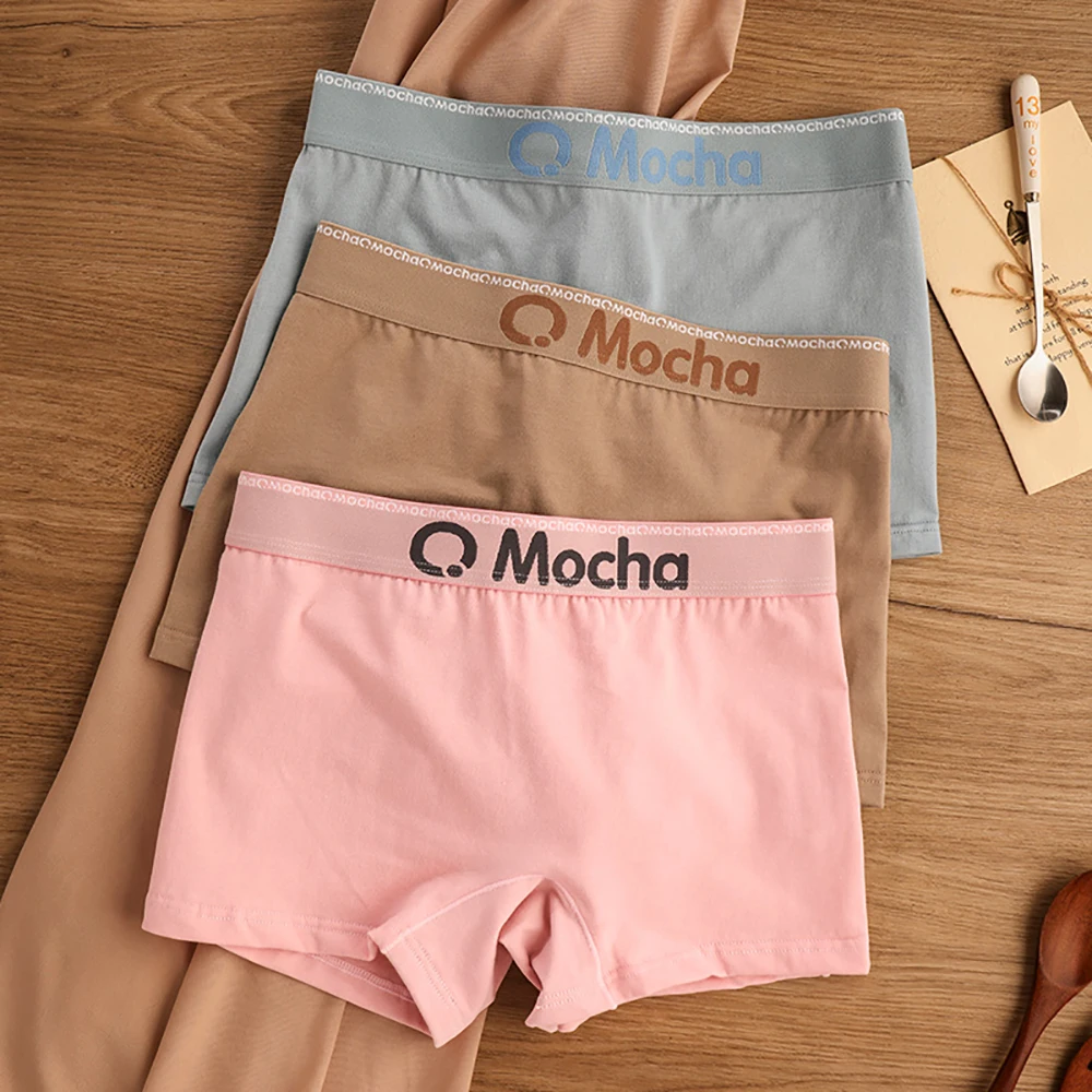 

3PCS/Pack 100% Cotton Comfortable Soft Antibacterial Women's Panties Female Safety Underwear Hygroscopic Breathable Lingerie