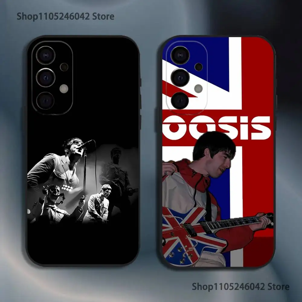 

Rock Band O-Oasis Shockproof Phone Case For Samsung S25,S24,S21,S22,S23,S30,Ultra,S20,Plus,Fe,Lite,5G Black Cover