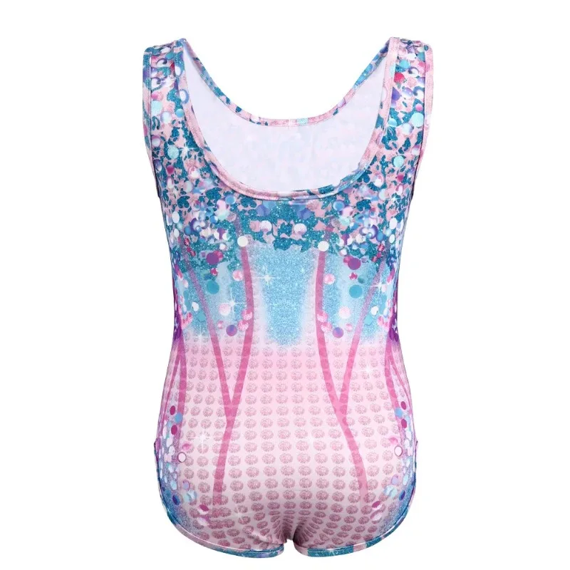ชุดว่ายน้ำเด็ก LQGirls แบบชิ้นเดียว ประดับเลื่อม พิมพ์ลาย 3 มิติ ชุดบอดี้สูทสำหรับเด็ก แรงบันดาลใจจากชุดการแสดงของ Swift ชุดเลอทาร์ดสำหรับคอนเสิร์ต ชุดว่ายน้ำ