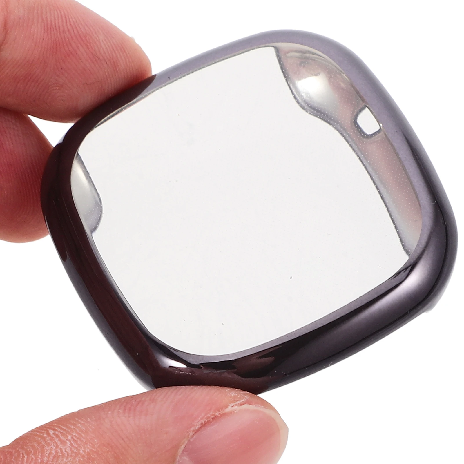 

2pcs Electroplating TPU Shell Ultra Thin Watch Cover Smartwatch Case Accessories Durability Craftsmanship Lightweight Storage