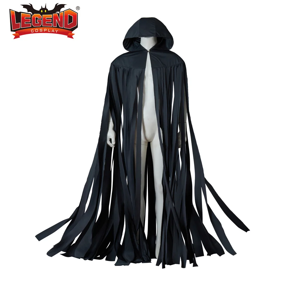 Mistborn Cosplay Cape Cloak Gothic Warrior The Final Empire Mistborn Vin Mistcloak Hooded Cardigan Cloak Robe for Unisex Adult