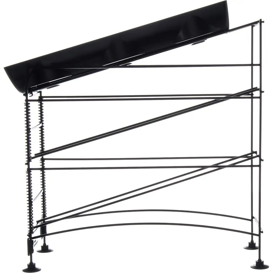 Диспенсер для чашек и крышек Jamar Wireworks подходит для 8, 44 унции. Чашки, 4-х ярусные с присоской для ресторанов, фаст-фуда и кухни