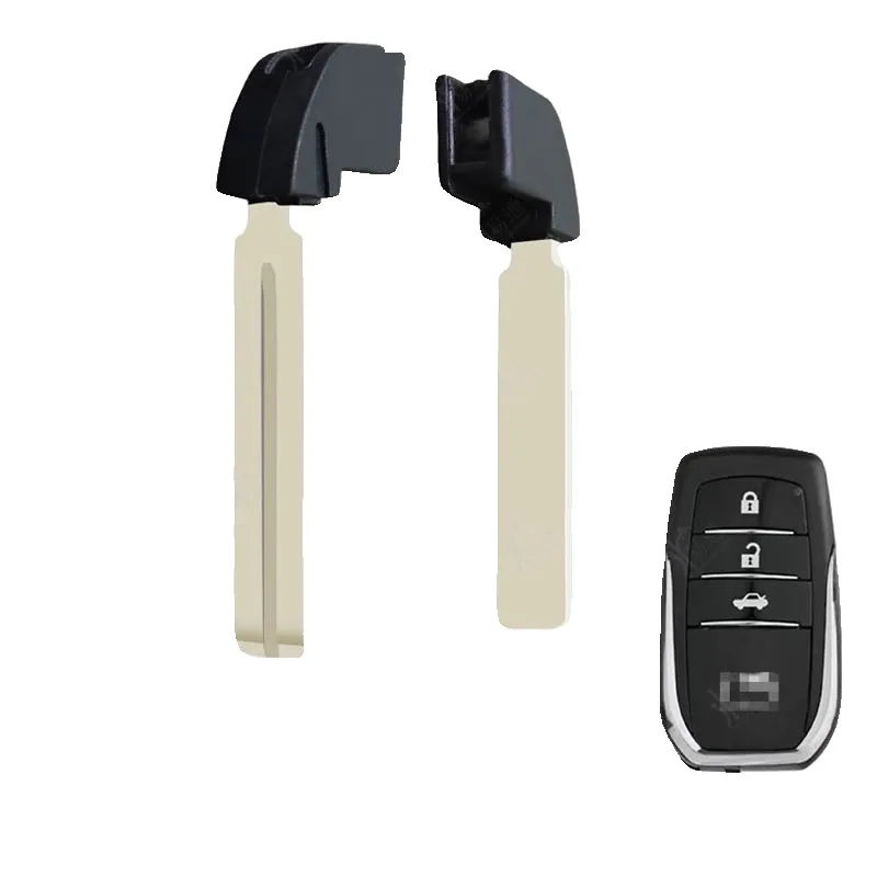 for Toyota intelligent small key Single groove no hole One-sided slotting for emergency small key of Toyota truck