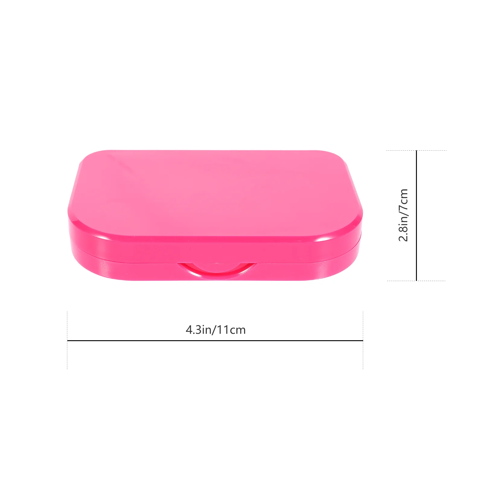 Eyelash Storage Box Empty ganizer Container for False Lashes Waterproof Reusable Plastic Case Gift Idea Lightweight Easy