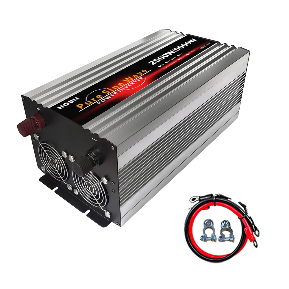 houli inverter 5000 Watt 12V to 220V Inverters & Converters Inversora 5000W Pure Sine Wave Inverter 5kw