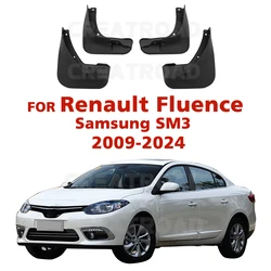 For Renault Fluence Samsung SM3 2009-2024 Mudflaps Splash Guards Flap Mudguards Car Mud Flaps Accessories