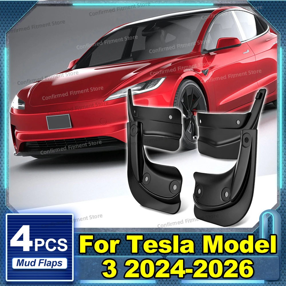 

Брызговики-накладки для Tesla Model 3 2024 2005 2026