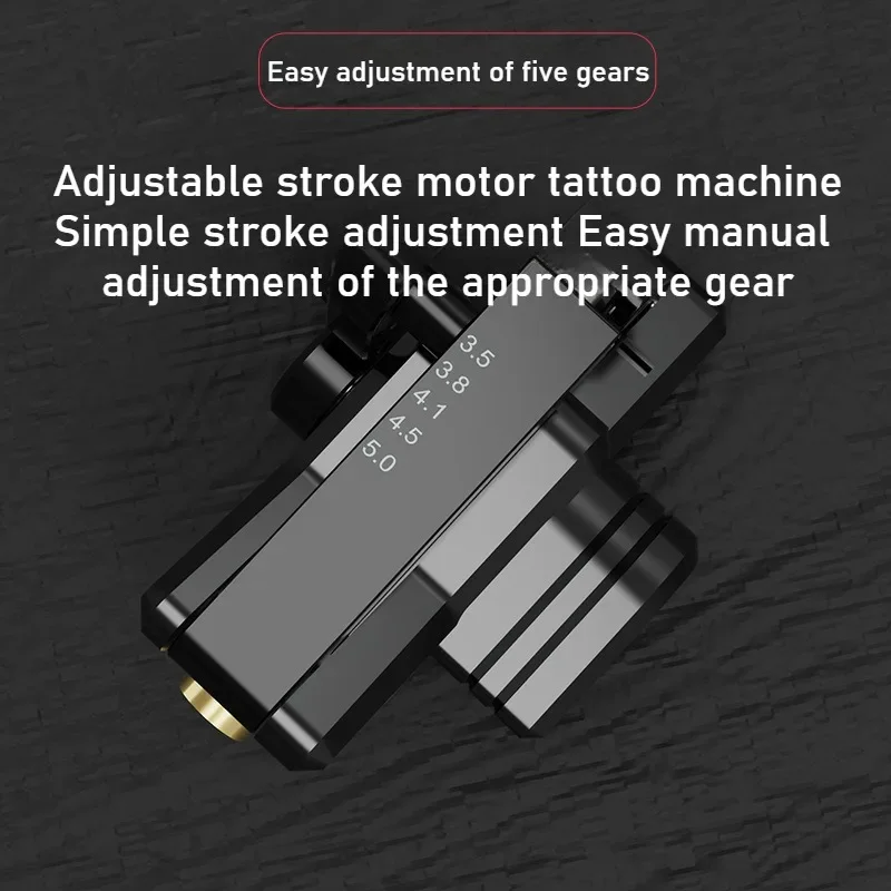 13500rmp Alloy Defender Tattoo Machine Motor Machine Adjustable Stroke Mute Cutting Line Fog One Tattoo Tool Accessories Durable