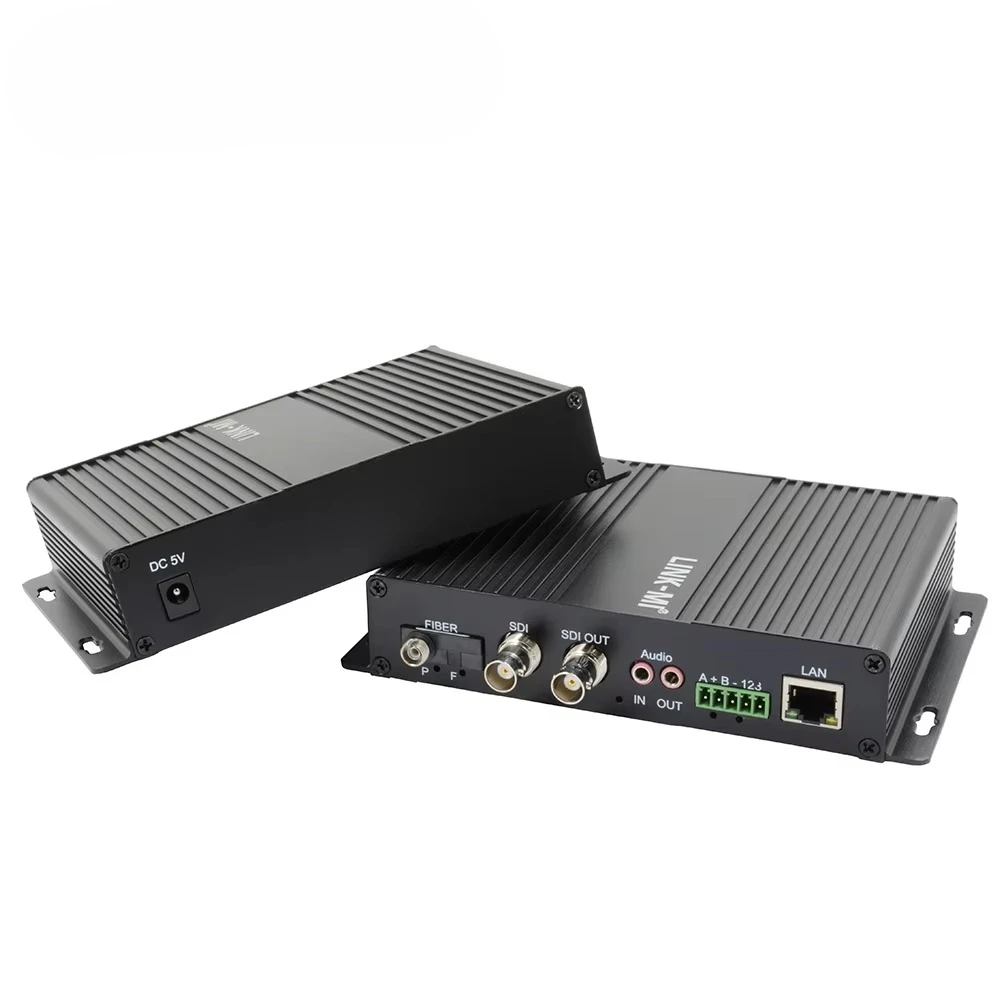 

500M for HDMI Fiber Optic Converter 3G-SDI Extender with Ethernet & Live Broadcast CCTV Sur vei llance Metal Material