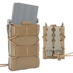 5.56 Single Magazine Pouch for AK AR M4 AR15 Molle Magazine Bag Rifle Pitol Molle Mag Holster Pouch Hunting Accessories