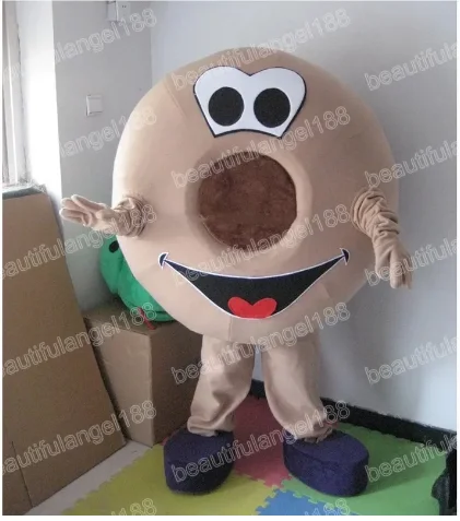 New Adult Hot Sale Foam Cute Pancake Donut Fancy Cartoon Mascot Costume Plush Christmas Fancy Dress Halloween Mascot Costume