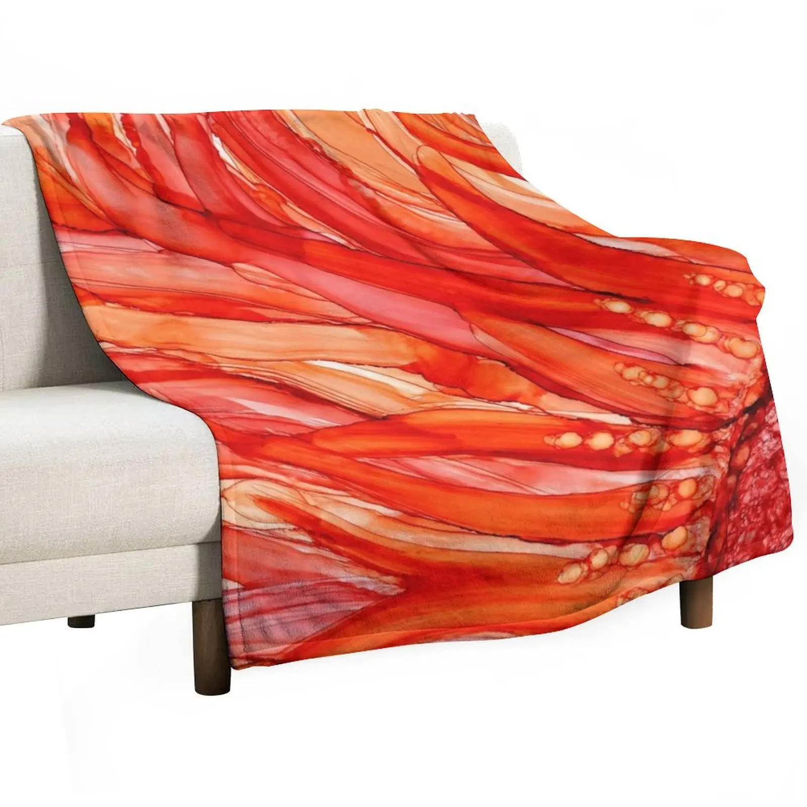 

Sunflower Abstract Throw Blanket Weighted Sofa Throw Bed Blankets