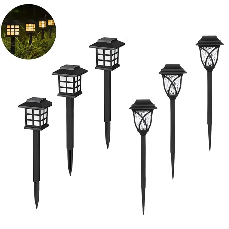 Solar Yard Lights Bright Lawn Lights Outdoor Waterproof Led Solar Pathway Lights Landscape Path Lights