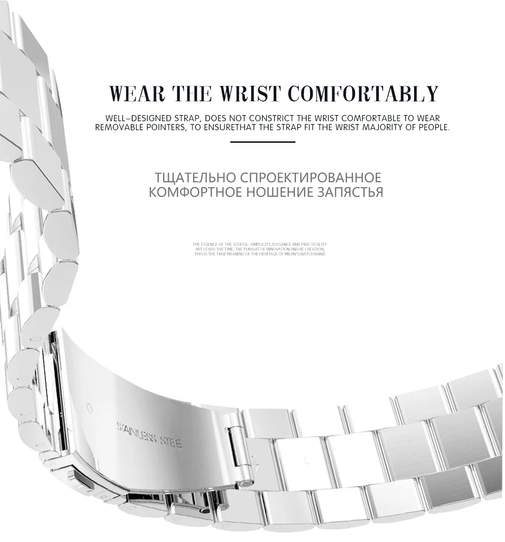 Stainless Steel Band For Apple Watch Strap 49mm 42mm 44mm Metal Bracelet iWatch Ultra Series 8 7 6 SE 5 4 3 for Women 45mm 41mm image 6