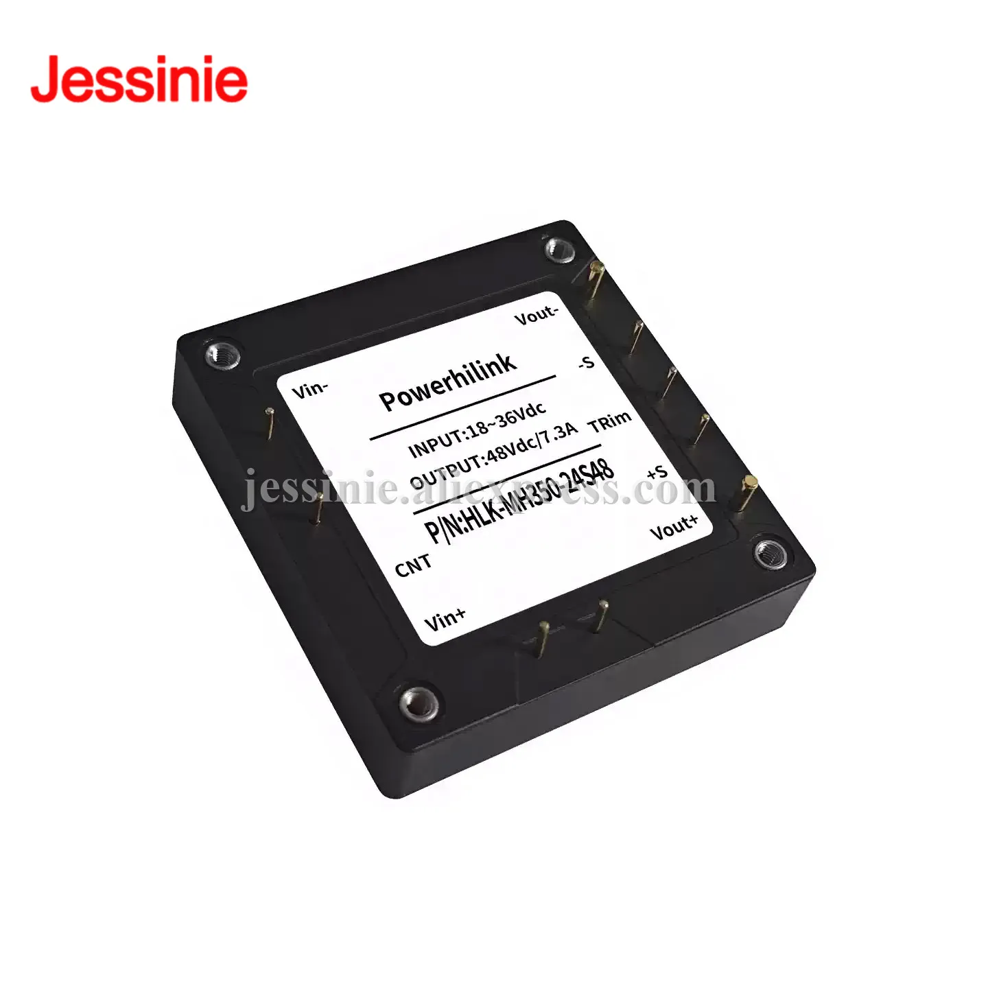 Hi-Link HLK-350MH24S48 350W 24V 18–36V to 48V 7.3A DC-DC Half-Brick Isolated Power Supply Module Regulated Single Outpu