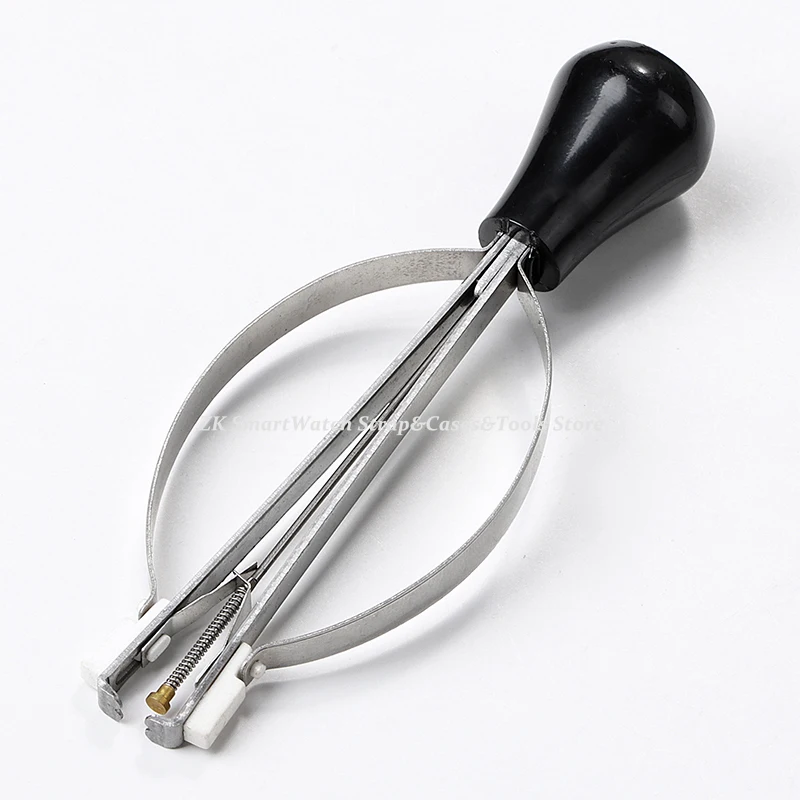 الصلب ساعة مؤشر الاتصال الهاتفي مزيل ساعة طقم أدوات إصلاح ساعة الإبر المنتقى رافع تركيب الأيدي مزيل الضغط لصانع الساعات #4