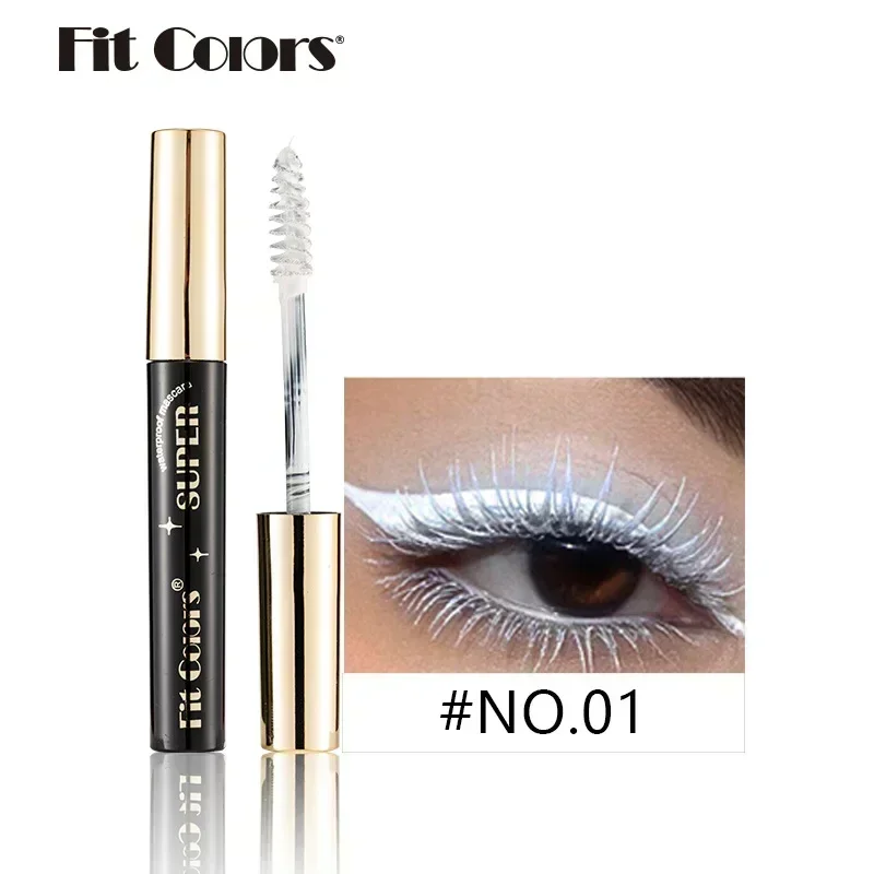 Sdotter 14-kolorowy tusz do rzęs Lasting Thick Curling Lash Dyeing Cream Blue Mascara Wodoodporny 5D Quick Dry Multi-color Eyelash Dye Co