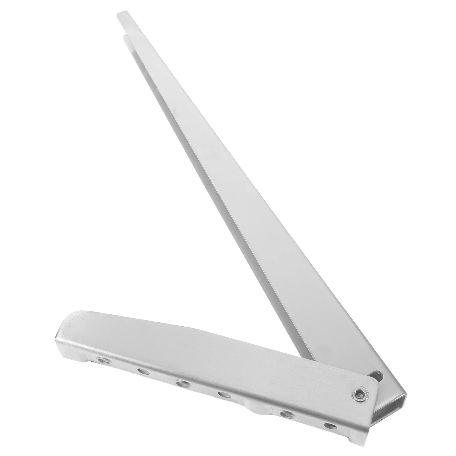 

12 Inches Stainless Steel Shelf Bracket Folding Wall Mounted Support Rack for Commodity Display and Temporary Boat Tables Sturdy