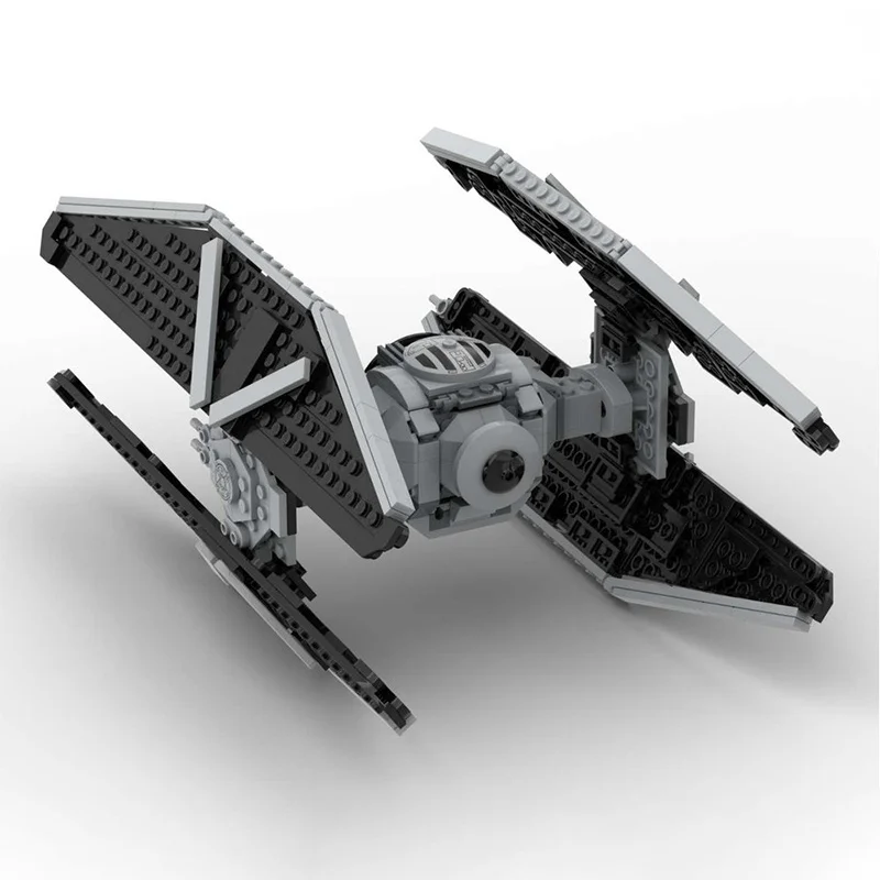 416pcs MOC TIE Avenger Alternate Build Star Battle Model Building Blocks Construction Education Kids Christmas Gift Toy Brick