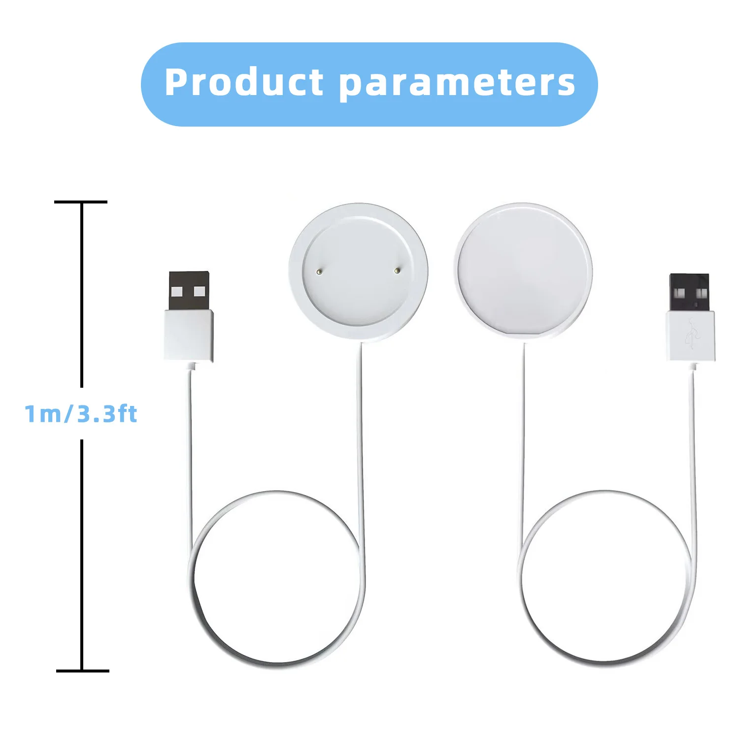 Honor replacement charger suitable for Honor GS4/GS3/watch4/5 USB smart watch charger charging cable