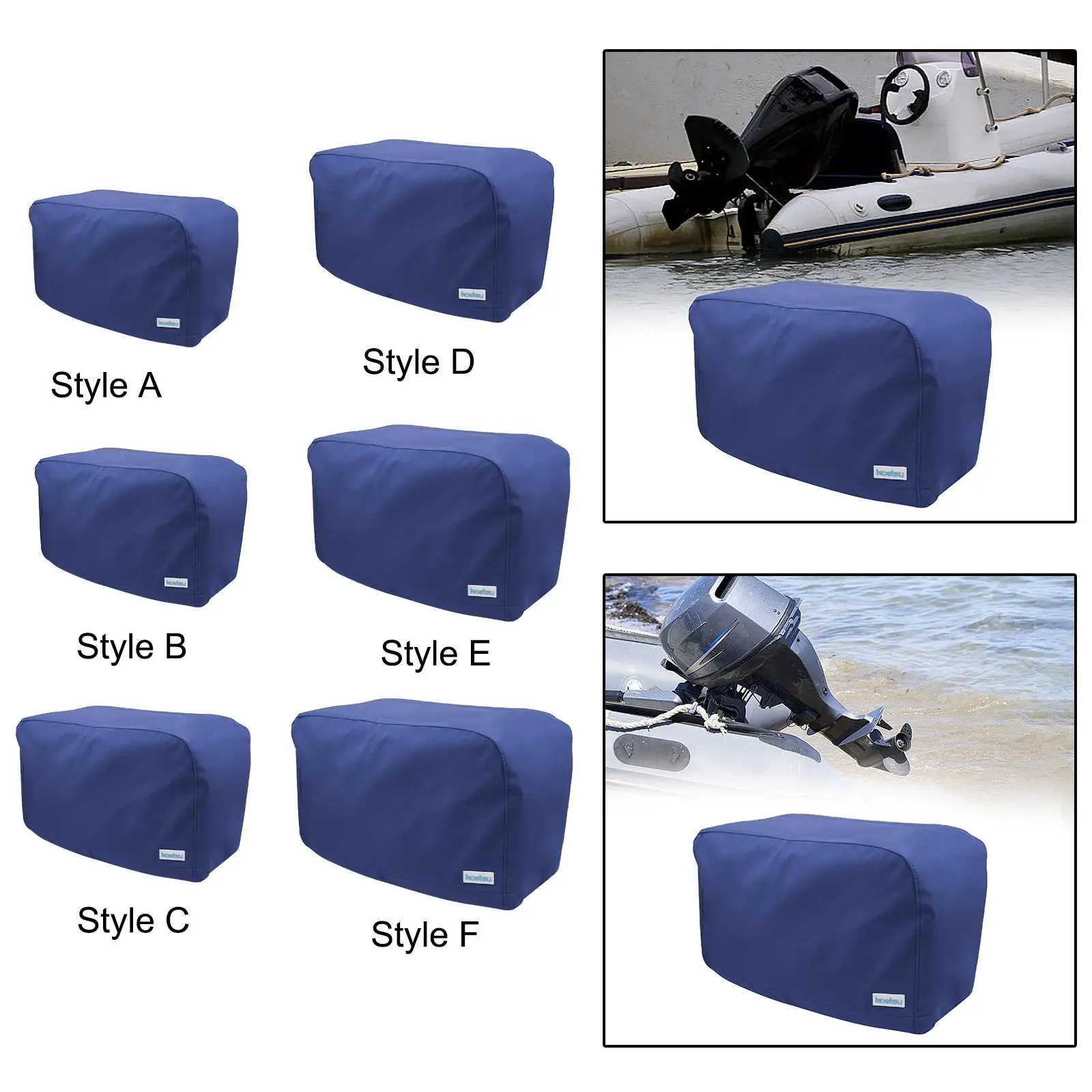 غطاء محرك خارجي عام ، سهل التركيب ، مقاوم للغبار بحزام قابل للتعديل ، حماية من أشعة الشمس ، غطاء محرك القارب ، مقاوم للماء ، 300D